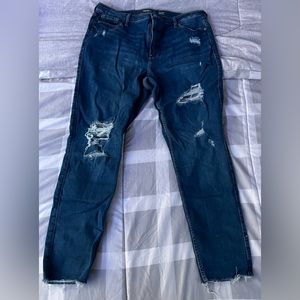 Old Navy rockstar ripped jeans